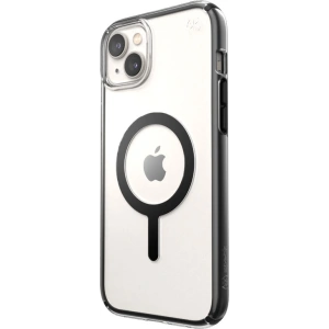 Hurtownia GSM - Etui Speck Presidio Perfect-Clear Impact Geometry MagSafe MICROBAN Apple iPhone 14 Plus / 15 Plus (Čiré / Černé) - SPK396 - {ean13} - Hurt