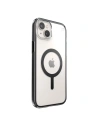 Hurtownia GSM - Etui Speck Presidio Perfect-Clear Impact Geometry MagSafe MICROBAN Apple iPhone 14 Plus / 15 Plus (Čiré / Černé) - SPK396 - {ean13} - Hurt