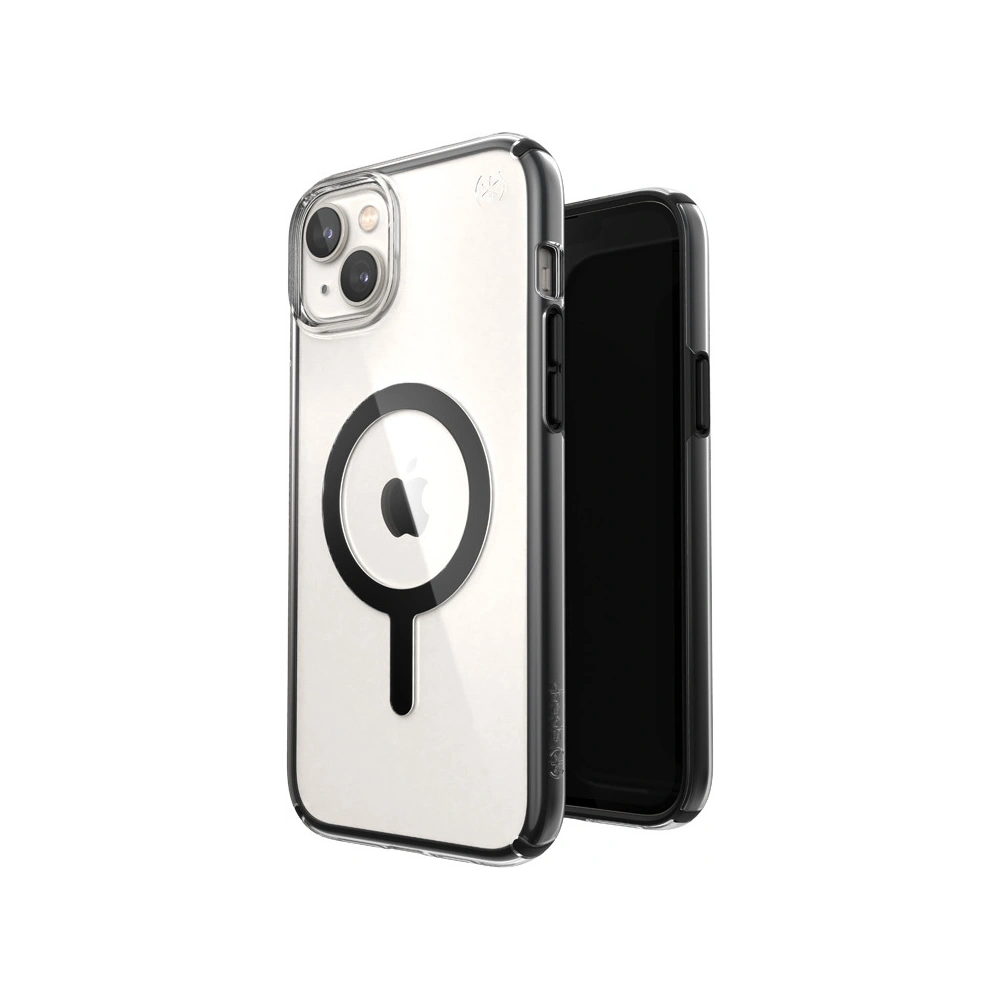 Wholesale Speck Presidio Perfect-Clear Impact Geometry MagSafe MICROBAN Apple iPhone 14 Plus / 15 Plus (Clear / Black) - SPK396 - {ean13} - Hurt