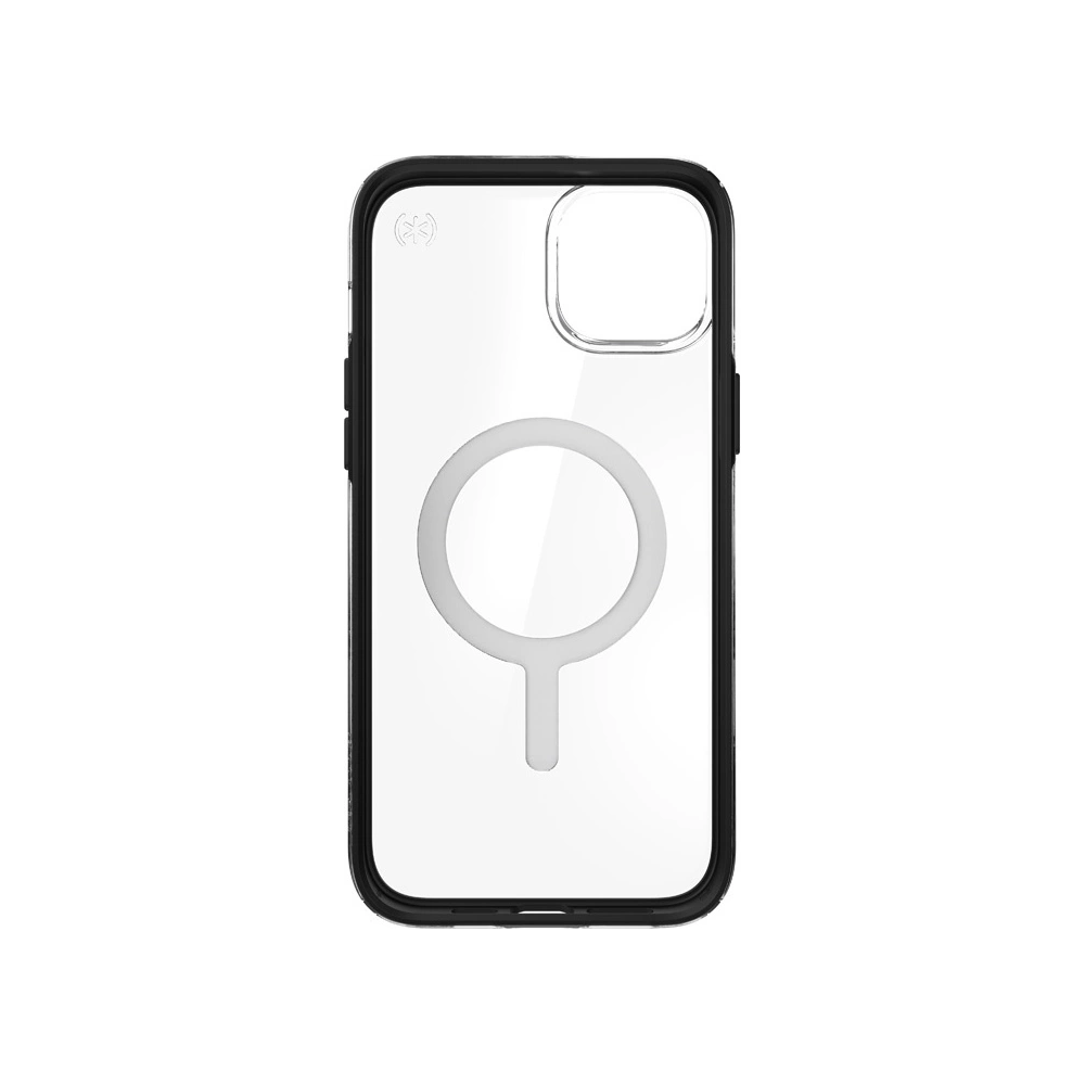 Hurtownia GSM - Etui Speck Presidio Perfect-Clear Impact Geometry MagSafe MICROBAN Apple iPhone 14 Plus / 15 Plus (Čiré / Černé) - SPK396 - {ean13} - Hurt