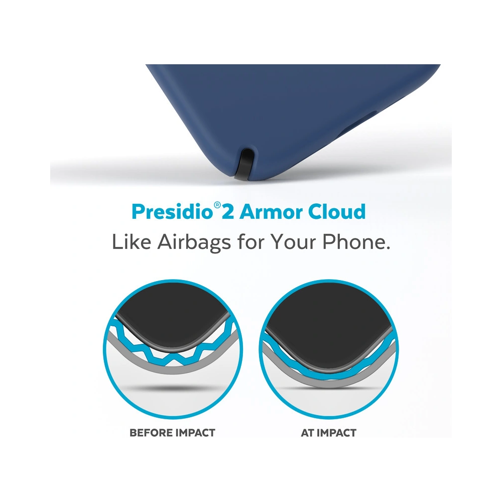 Wholesale Speck Presidio2 Pro MICROBAN Apple iPhone 14 Pro (Coastal Blue / Black / White) - SPK400 - {ean13} - Hurt