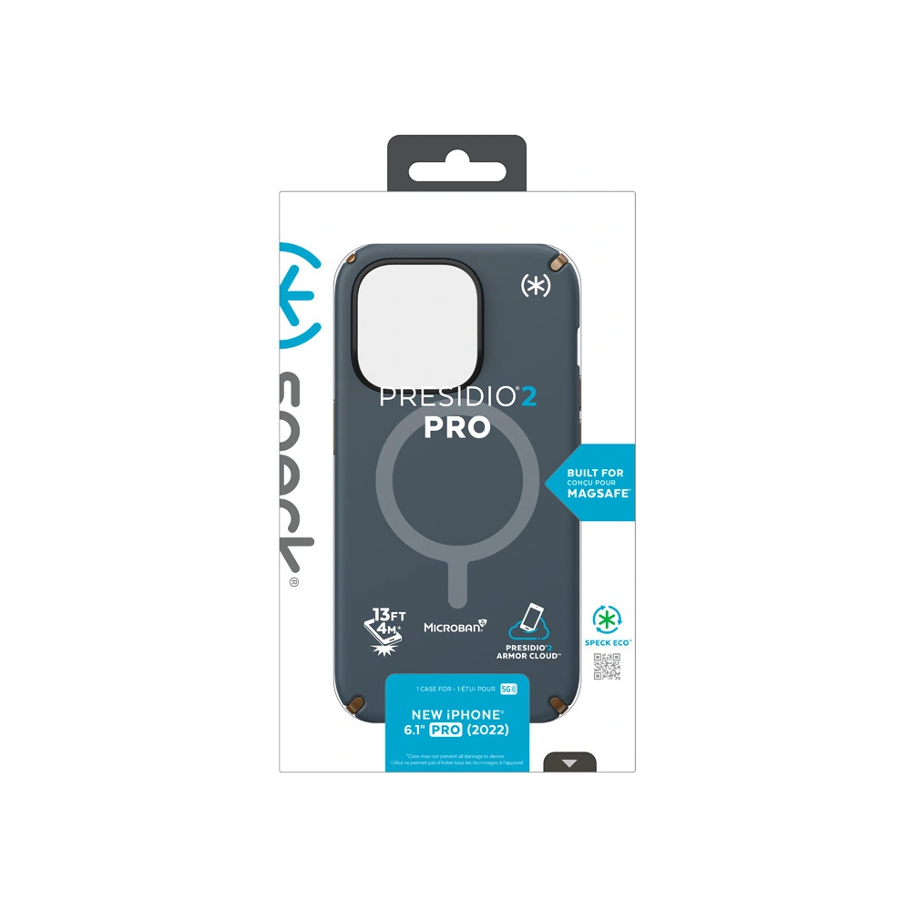 Hurtownia GSM - Etui Speck Presidio2 Pro MagSafe MICROBAN Apple iPhone 14 Pro (Charcoal / Cool Bronze / Slate) - SPK403 - {ean13} - Hurt