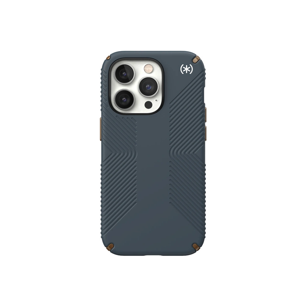 Hurtownia GSM - Case Speck Presidio2 Grip MICROBAN für Apple iPhone 14 Pro (Schwarz / Cool Bronze / Schiefer) - SPK406 - {ean13} - Hurt