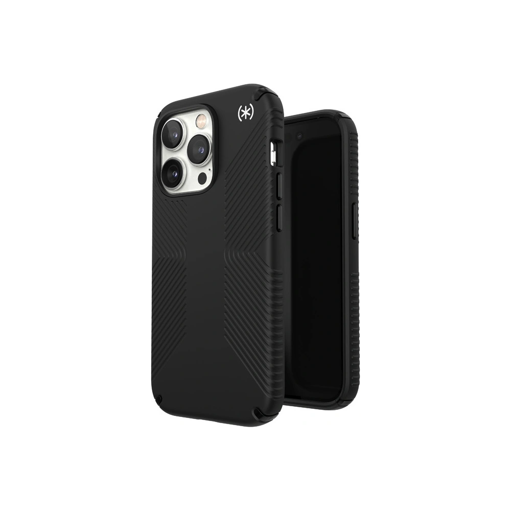 Hurtownia GSM - Case Speck Presidio2 Grip MICROBAN Apple iPhone 14 Pro (Schwarz / Schwarz / Weiß) - SPK408 - {ean13} - Hurt