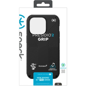 Hurtownia GSM - Etui Speck Presidio2 Grip MICROBAN Apple iPhone 14 Pro (Černá / Černá / Bílá) - SPK408 - {ean13} - Hurt