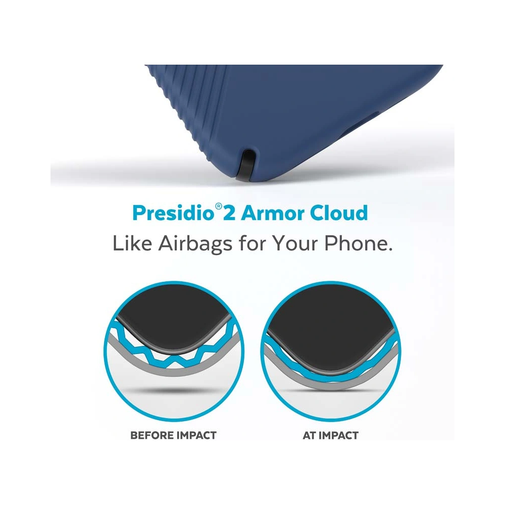 Wholesale Speck Presidio2 Grip MagSafe MICROBAN Apple iPhone 14 Pro (Coastal Blue / Black / White) - SPK410 - {ean13} - Hurt