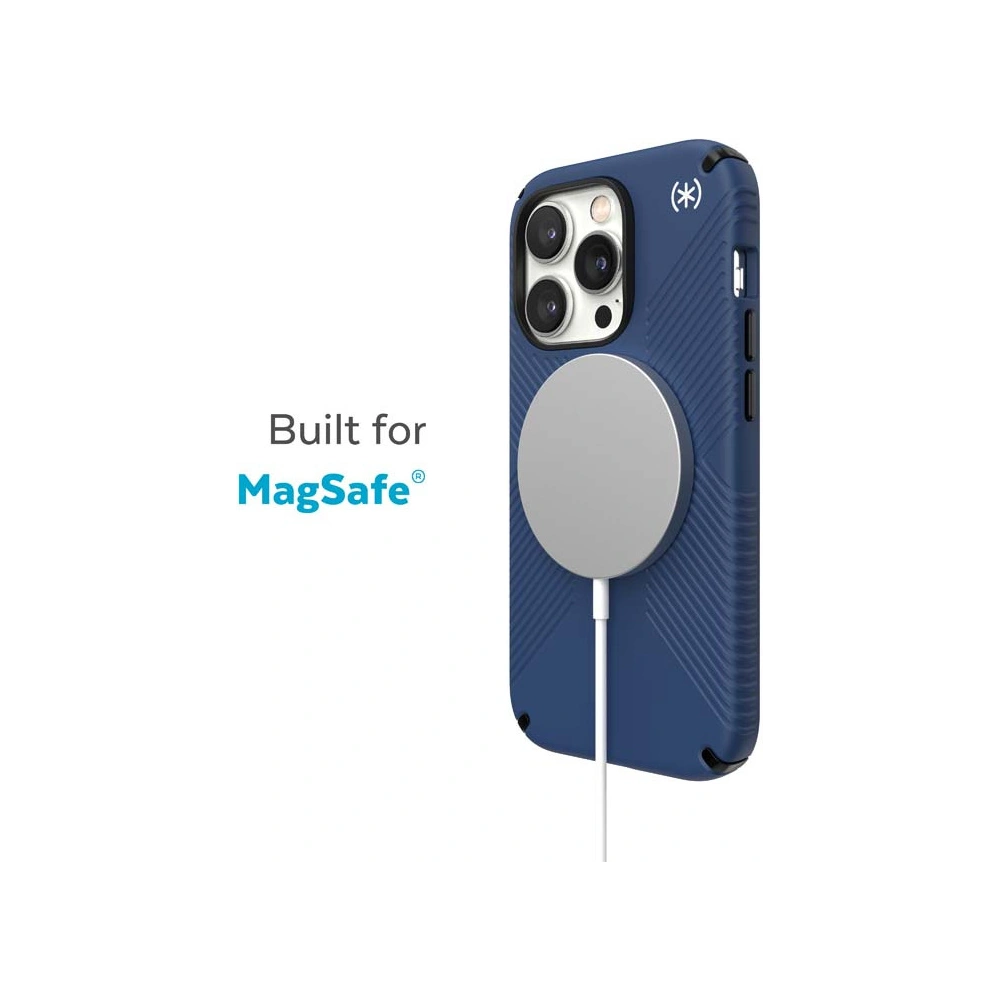 Hurtownia GSM - Case Speck Presidio2 Grip MagSafe MICROBAN Apple iPhone 14 Pro (Küstenblau / Schwarz / Weiß) - SPK410 - {ean13} - Hurt