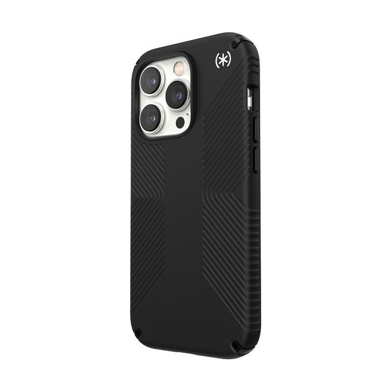 Hurtownia Speck - 840168524976 - SPK411 - Etui Speck Presidio2 Grip MagSafe MICROBAN Apple iPhone 14 Pro (Black / Black / White) - B2B homescreen