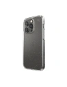 Case Speck Presidio Perfect-Clear Glitter MICROBAN für Apple iPhone 14 Pro (Klar / Gold Glitter)