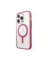 Case Speck Presidio Perfect-Clear Impact Geometry MagSafe MICROBAN Apple iPhone 14 Pro (Klar / Digital Pink)