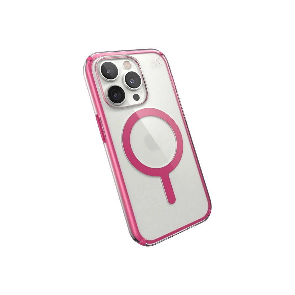 Wholesale Speck Presidio Perfect-Clear Impact Geometry MagSafe MICROBAN Apple iPhone 14 Pro (Clear / Digital Pink) - SPK417 - {ean13} - Hurt