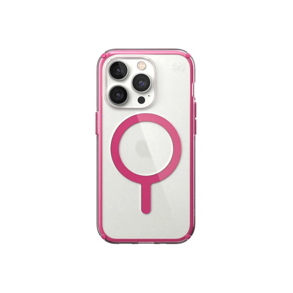 Wholesale Speck Presidio Perfect-Clear Impact Geometry MagSafe MICROBAN Apple iPhone 14 Pro (Clear / Digital Pink) - SPK417 - {ean13} - Hurt