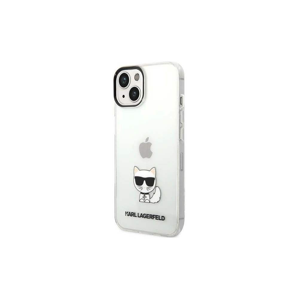 Hurtownia GSM - Etui Karl Lagerfeld KLHCP14MCTTR Apple iPhone 14 Plus / 15 Plus hardcase průhledný/transparent Choupette Body - KLD1036 - {ean13} - Hurt