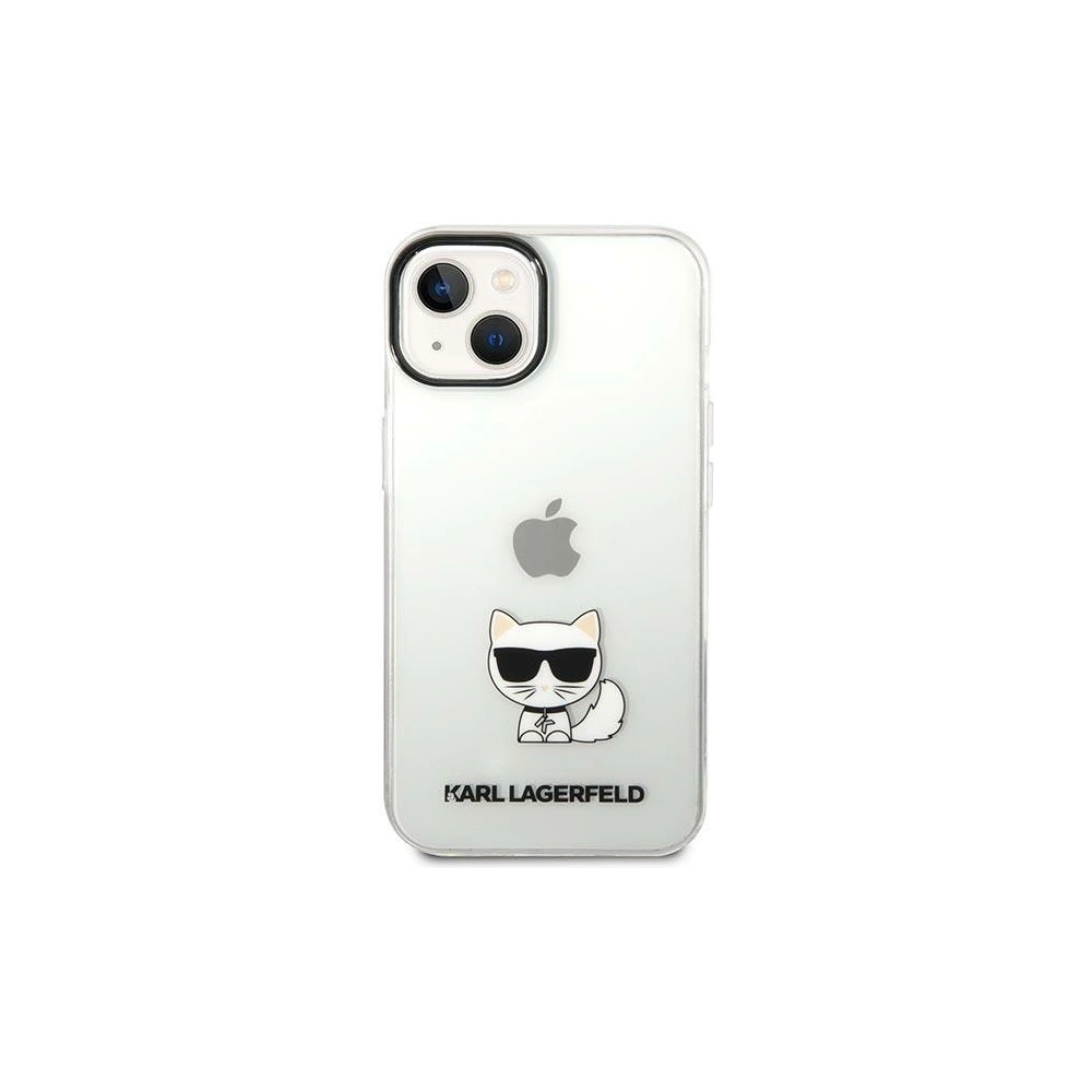 Hurtownia GSM - Etui Karl Lagerfeld KLHCP14MCTTR Apple iPhone 14 Plus / 15 Plus hardcase průhledný/transparent Choupette Body - KLD1036 - {ean13} - Hurt