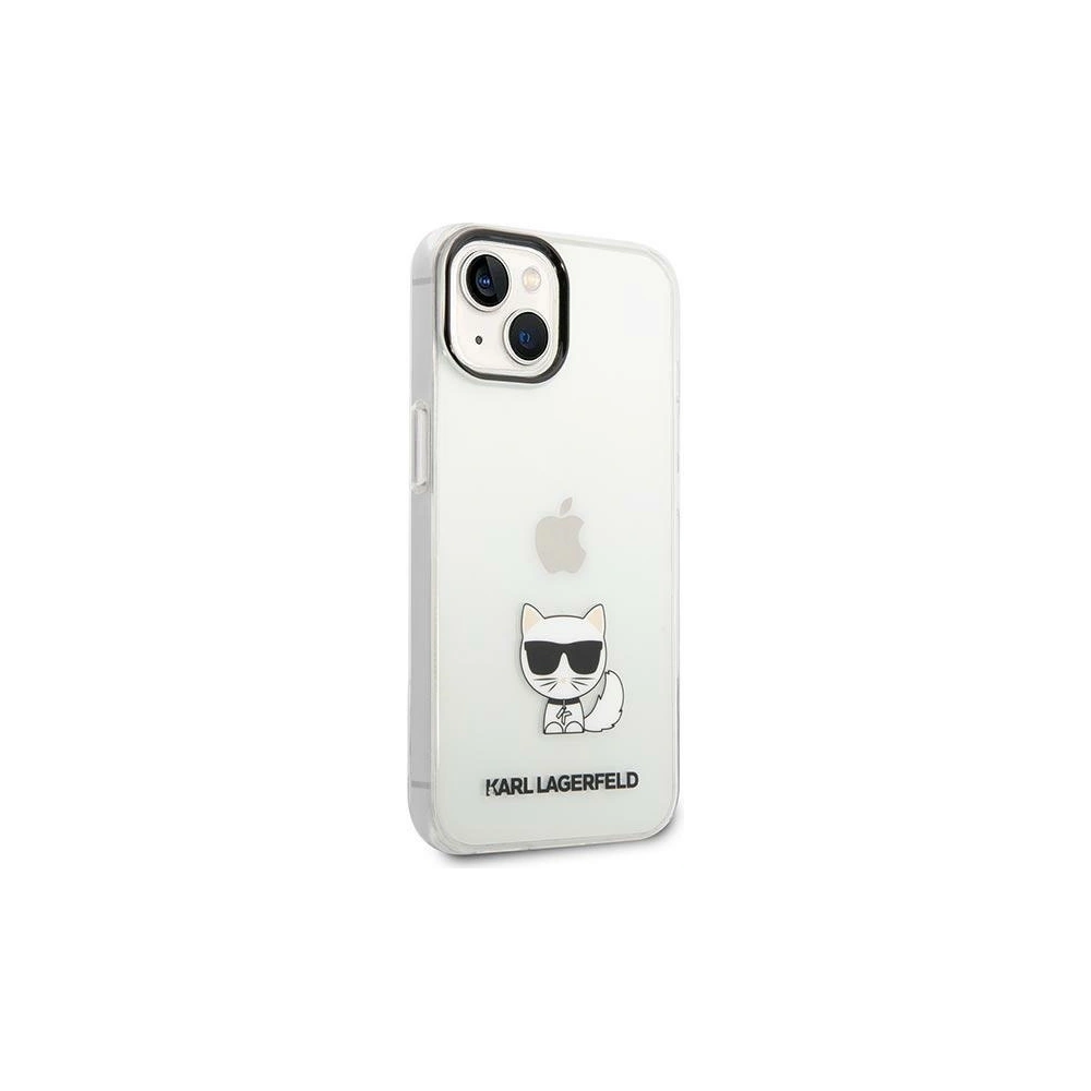 Hurtownia GSM - Etui Karl Lagerfeld KLHCP14MCTTR Apple iPhone 14 Plus / 15 Plus hardcase průhledný/transparent Choupette Body - KLD1036 - {ean13} - Hurt