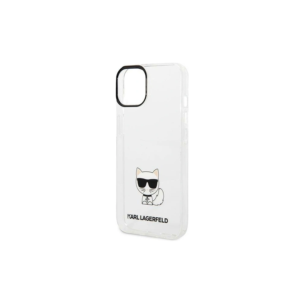 Hurtownia GSM - Etui Karl Lagerfeld KLHCP14MCTTR Apple iPhone 14 Plus / 15 Plus hardcase průhledný/transparent Choupette Body - KLD1036 - {ean13} - Hurt