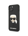 Wholesale Karl Lagerfeld KLHCP14MKH3DBK Apple iPhone 14 Plus / 15 Plus black hardcase 3D Rubber Karl`s Head - KLD1038 - {ean13} - Hurt