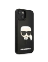 Wholesale Karl Lagerfeld KLHCP14MKH3DBK Apple iPhone 14 Plus / 15 Plus black hardcase 3D Rubber Karl`s Head - KLD1038 - {ean13} - Hurt