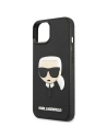 Hurtownia GSM - Etui Karl Lagerfeld KLHCP14MKH3DBK Apple iPhone 14 Plus / 15 Plus černý/black hardcase 3D Rubber Karl`s Head - KLD1038 - {ean13} - Hurt