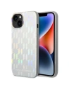 Case Karl Lagerfeld KLHCP14MLGMMSV3 für Apple iPhone 14 Plus / 15 Plus Hartschale silber Monogram Iridescent
