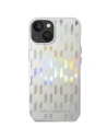 Hurtownia GSM - Case Karl Lagerfeld KLHCP14MLGMMSV3 für Apple iPhone 14 Plus / 15 Plus Hartschale silber Monogram Iridescent - KLD1039 - {ean13} - Hurt