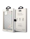 Hurtownia GSM - Case Karl Lagerfeld KLHCP14MLGMMSV3 für Apple iPhone 14 Plus / 15 Plus Hartschale silber Monogram Iridescent - KLD1039 - {ean13} - Hurt