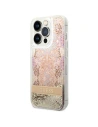 Hurtownia GSM - Etui Guess GUHCP14LLFLSD Apple iPhone 14 Pro aur/gold hardcase Paisley Liquid Glitter - GUE1975 - {ean13} - Hurt