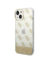 Hurtownia GSM - Etui Guess GUHCP14MHG4MHG Apple iPhone 14 Plus / 15 Plus złoty/gold hardcase 4G Pattern Script - GUE1984 - {ean13} - Hurt
