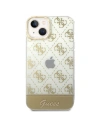 Hurtownia GSM - Etui Guess GUHCP14MHG4MHG Apple iPhone 14 Plus / 15 Plus złoty/gold hardcase 4G Pattern Script - GUE1984 - {ean13} - Hurt