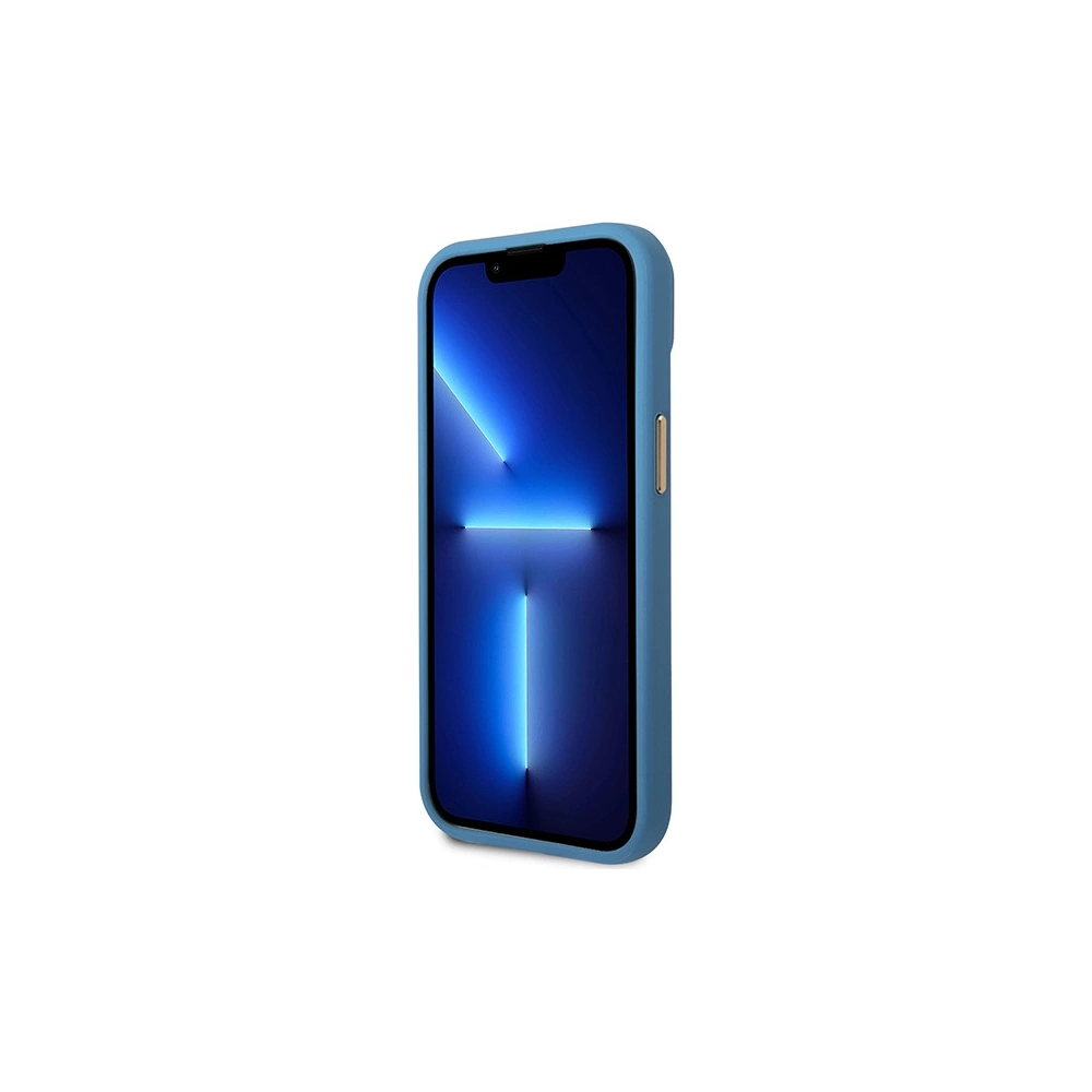 Hurtownia GSM - Etui Guess GUHCP14MHG4SHB Apple iPhone 14 Plus / 15 Plus niebieski/blue hard case 4G Vintage Gold Logo - GUE1986 - {ean13} - Hurt