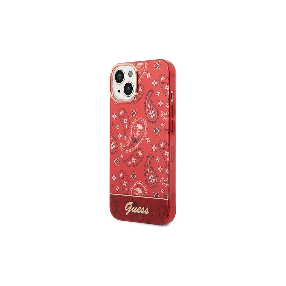 Hurtownia GSM - Etui Guess GUHCP14MHGBNHR Apple iPhone 14 Plus / 15 Plus piros/red hardcase Bandana Paisley - GUE1987 - {ean13} - Hurt