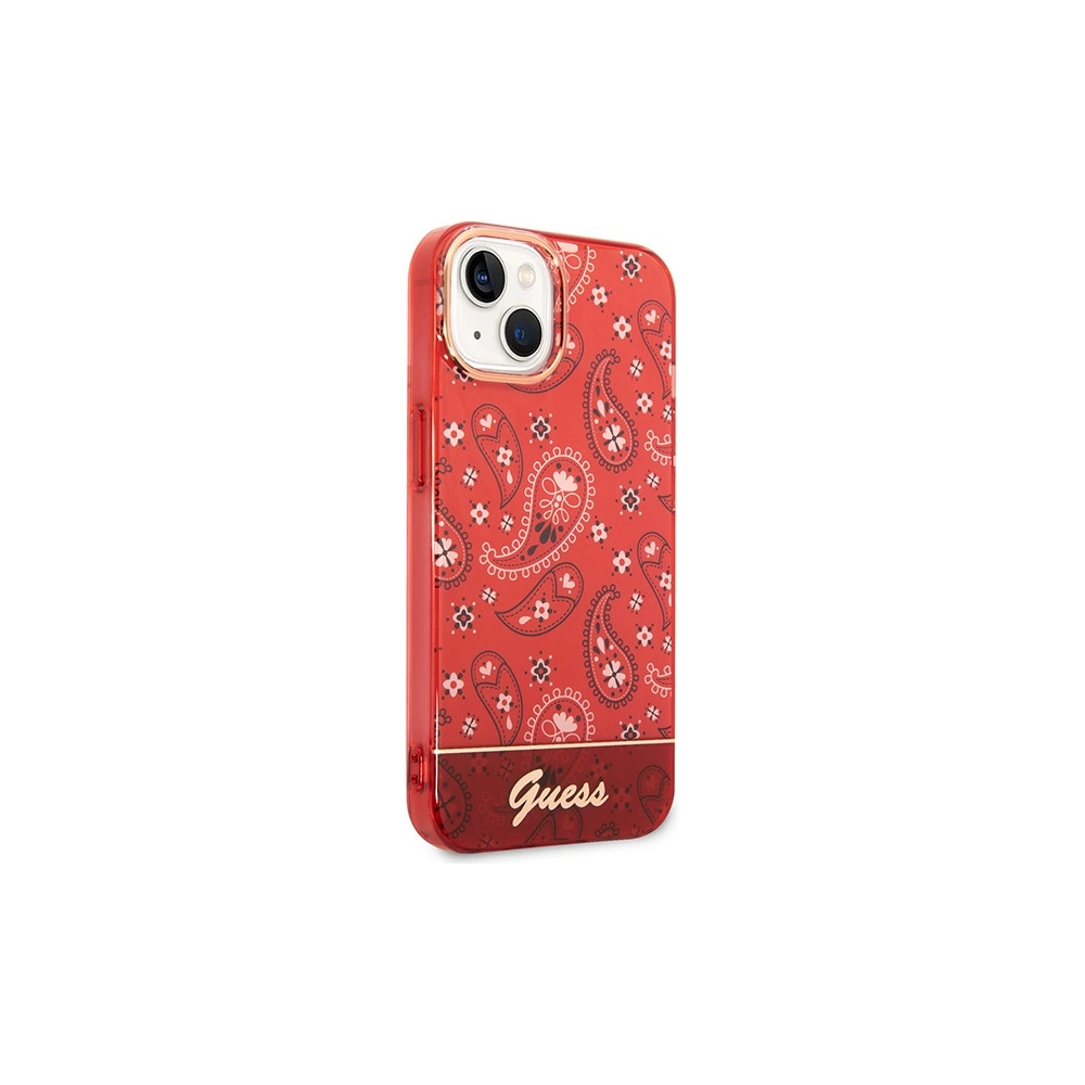 Hurtownia GSM - Etui Guess GUHCP14MHGBNHR Apple iPhone 14 Plus / 15 Plus piros/red hardcase Bandana Paisley - GUE1987 - {ean13} - Hurt