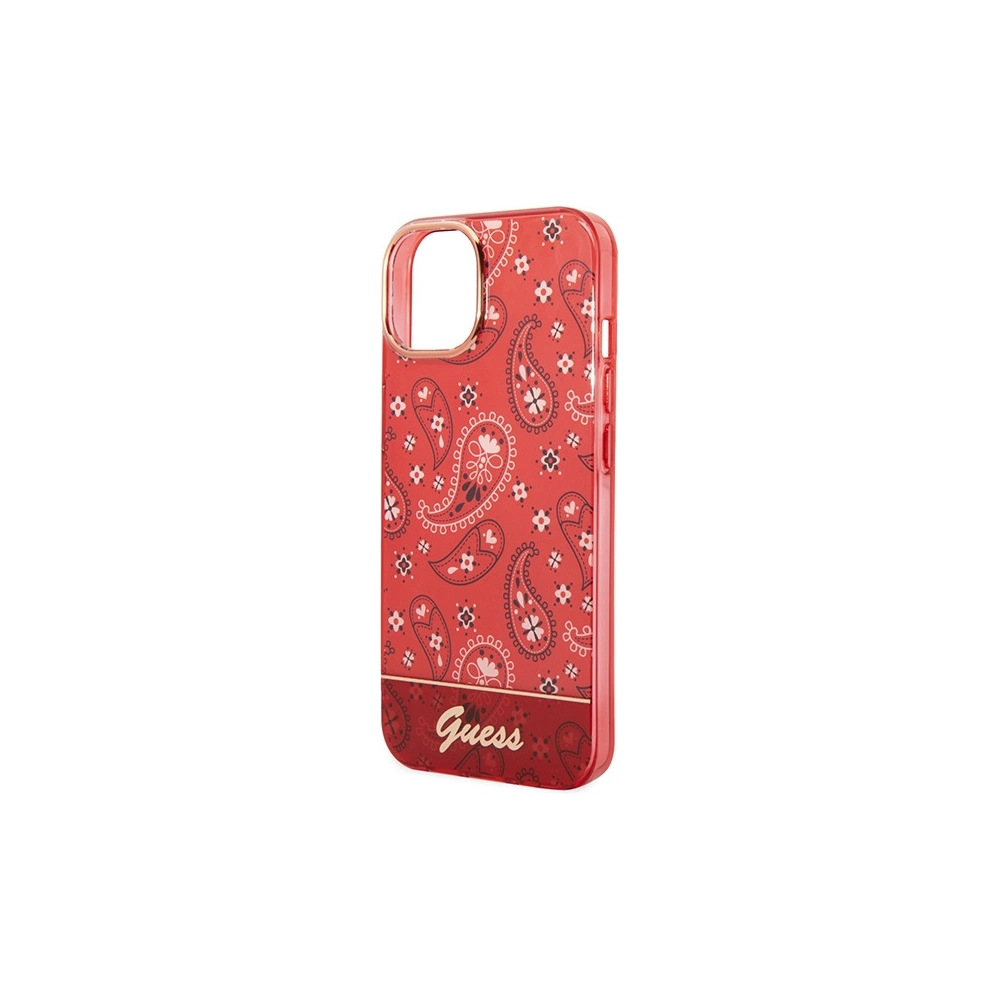 Hurtownia GSM - Etui Guess GUHCP14MHGBNHR Apple iPhone 14 Plus / 15 Plus piros/red hardcase Bandana Paisley - GUE1987 - {ean13} - Hurt