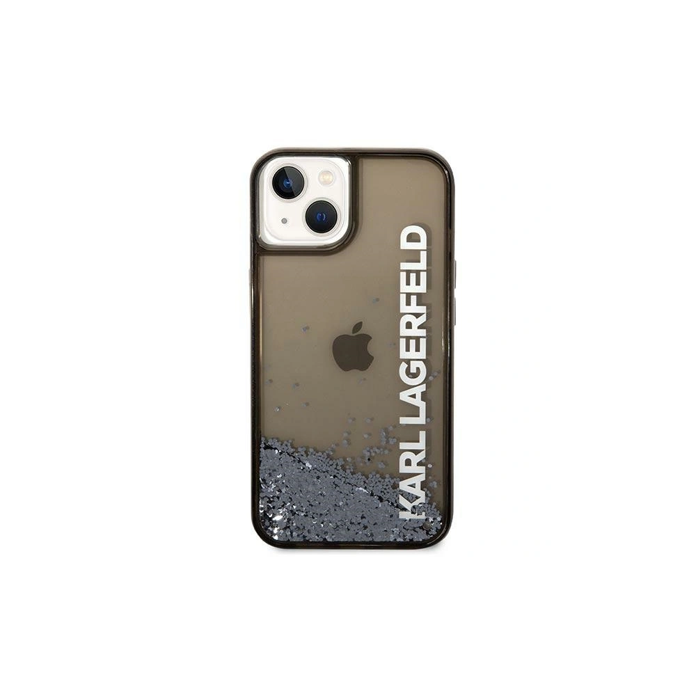 Hurtownia GSM - Case Karl Lagerfeld KLHCP14SLCKVK Apple iPhone 14 schwarz/black hardcase Liquid Glitter Elong - KLD1051 - {ean13} - Hurt