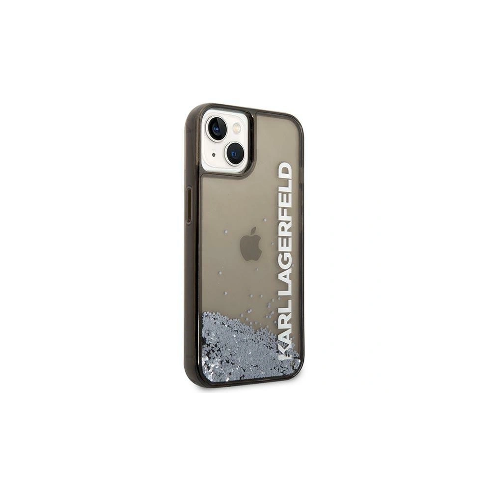 Hurtownia GSM - Case Karl Lagerfeld KLHCP14SLCKVK Apple iPhone 14 schwarz/black hardcase Liquid Glitter Elong - KLD1051 - {ean13} - Hurt