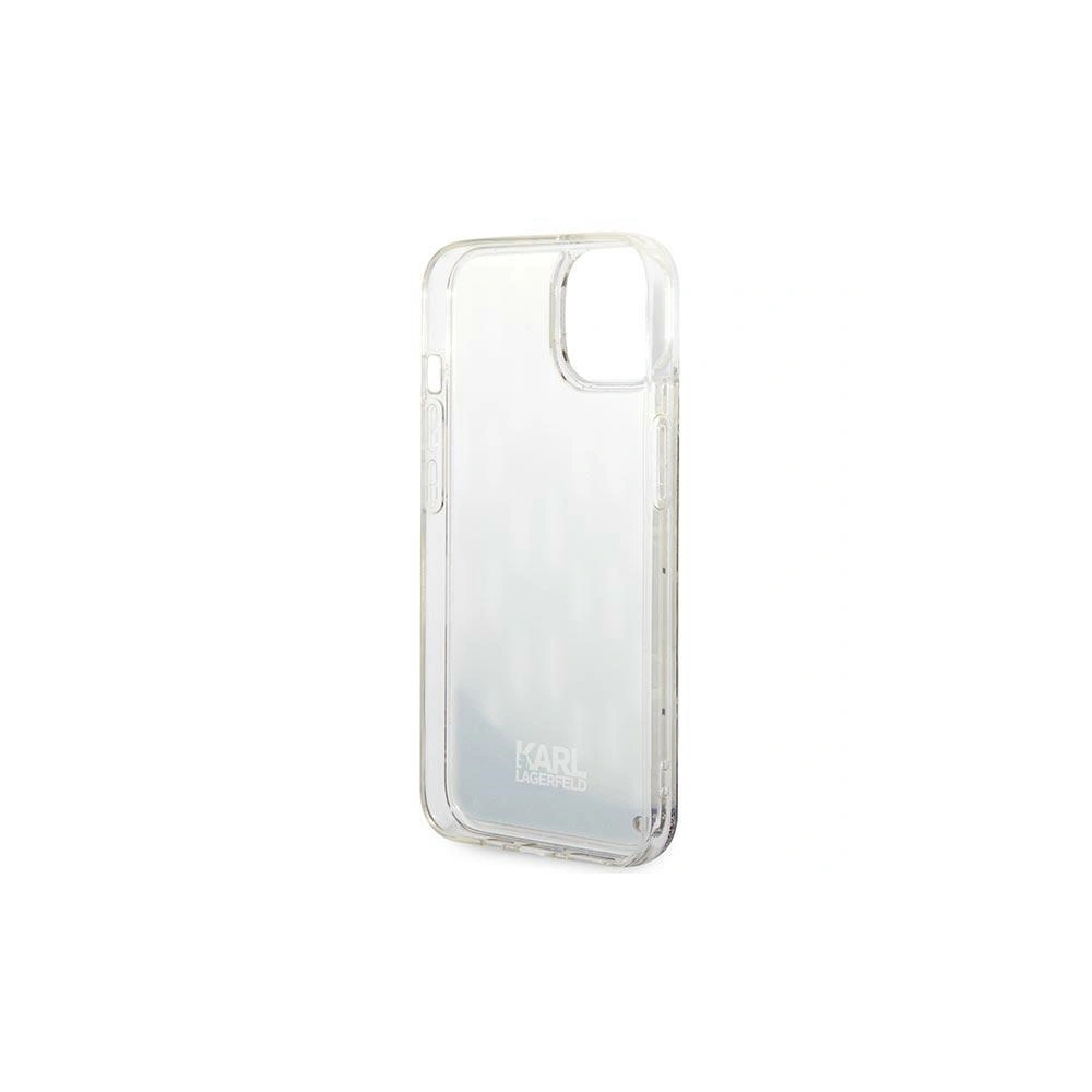 Hurtownia GSM - Etui Karl Lagerfeld KLHCP14SLMNMS Apple iPhone 14 hardcase argintiu/silver Liquid Glitter Monogram - KLD1054 - {ean13} - Hurt