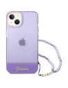 Hurtownia GSM - Etui Guess GUHCP14MHGCOHU Apple iPhone 14 Plus / 15 Plus violet/purple hardcase Translucent Pearl Strap - GUE1990 - {ean13} - Hurt