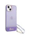 Hurtownia GSM - Etui Guess GUHCP14MHGCOHU Apple iPhone 14 Plus / 15 Plus violet/purple hardcase Translucent Pearl Strap - GUE1990 - {ean13} - Hurt