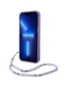 Hurtownia GSM - Etui Guess GUHCP14MHGCOHU Apple iPhone 14 Plus / 15 Plus fialové/purple hardcase Translucent Pearl Strap - GUE1990 - {ean13} - Hurt