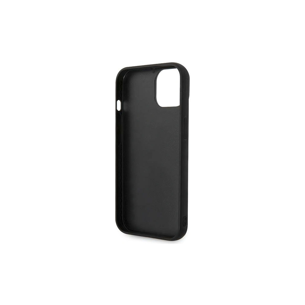 Wholesale Karl Lagerfeld KLHCP14SPSQAK Apple iPhone 14 hardcase black Puffy Elongated Logo - KLD1056 - {ean13} - Hurt