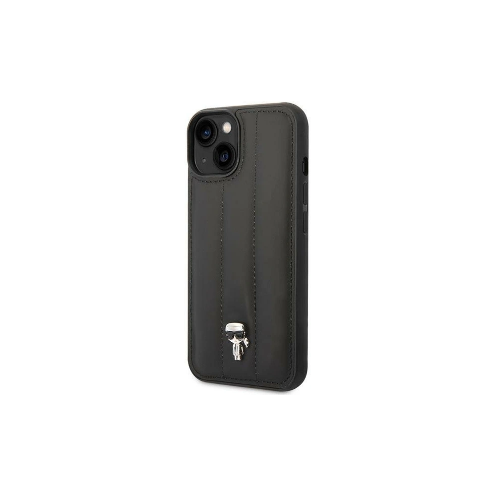 Hurtownia GSM - Case Karl Lagerfeld KLHCP14SPSQPK Apple iPhone 14 Hardcase schwarz/black Puffy Ikonik Pin - KLD1057 - {ean13} - Hurt