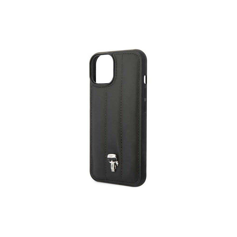 Hurtownia GSM - Case Karl Lagerfeld KLHCP14SPSQPK Apple iPhone 14 Hardcase schwarz/black Puffy Ikonik Pin - KLD1057 - {ean13} - Hurt