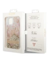 Hurtownia GSM - Case Guess GUHCP14MLFLSD Apple iPhone 14 Plus / 15 Plus gold/hartschale Paisley Flüssigglitzer - GUE2000 - {ean13} - Hurt