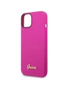 Hurtownia GSM - Case Guess GUHCP14MSLSMF Apple iPhone 14 Plus / 15 Plus fuchsie/hard case Silikon Vintage Gold Logo - GUE2001 - {ean13} - Hurt
