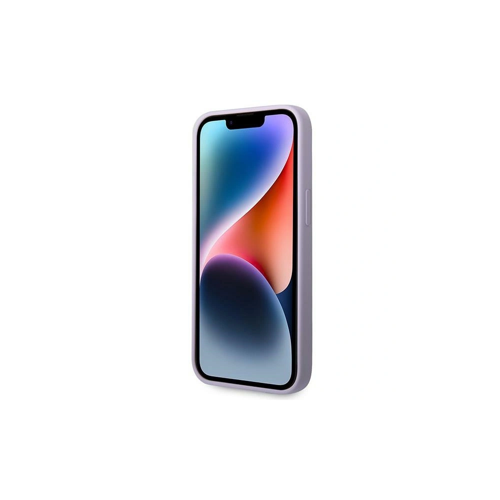 Hurtownia GSM - Case Guess GUHCP14MSLSMU Apple iPhone 14 Plus / 15 Plus lila/purple Hartschale Silikon Vintage Gold Logo - GUE2002 - {ean13} - Hurt