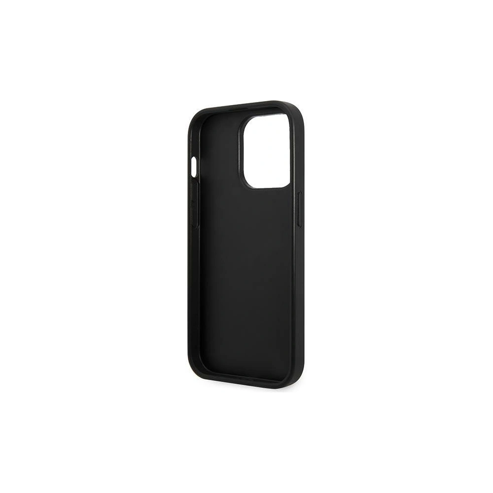 Hurtownia GSM - Case Karl Lagerfeld KLHCP14XSAKLHPK Apple iPhone 14 Pro Max Hardcase schwarz/black Saffiano Mono Metall-Logo - KLD1071 - {ean13} - Hurt