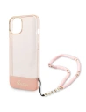 Hurtownia GSM - Etui Guess GUHCP14SHGCOHP Apple iPhone 14 różowy/pink hardcase Translucent Pearl Strap - GUE2011 - {ean13} - Hurt