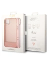 Hurtownia GSM - Etui Guess GUHCP14SHGCOHP Apple iPhone 14 różowy/pink hardcase Translucent Pearl Strap - GUE2011 - {ean13} - Hurt