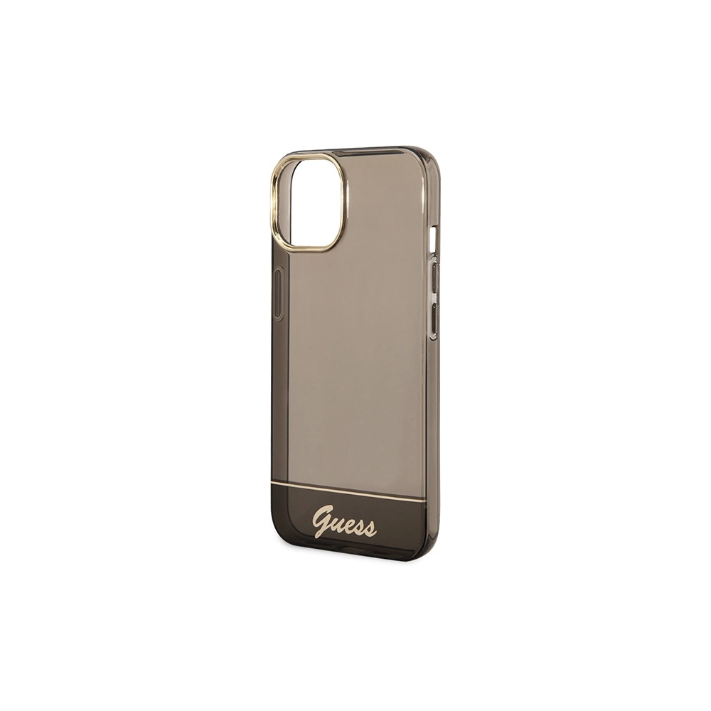Hurtownia GSM - Etui Guess GUHCP14SHGCOK Apple iPhone 14 negru/black hardcase Translucent - GUE2013 - {ean13} - Hurt