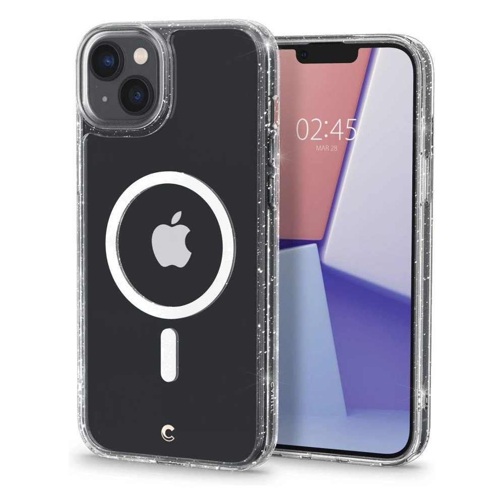 Hurtownia GSM - Case Spigen Cyrill Shine Mag MagSafe Apple iPhone 14 Glitter Clear - SPN2503 - {ean13} - Hurt